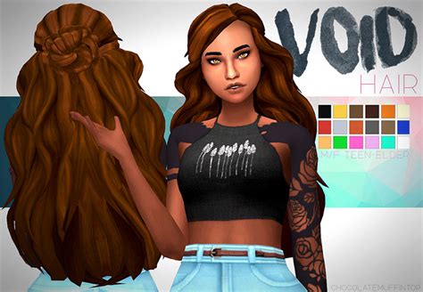 Maxis Match Long Hair For Girls Sims 4 CC List