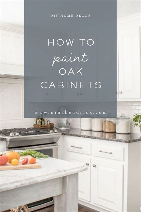 How To Paint Oak Cabinets And Hide The Grain Warehouse Of Ideas