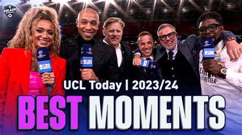 The BEST UCL Today Moments Of 2023 24 Kate Abdo Thierry Henry Micah