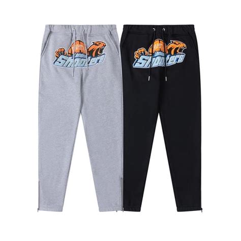 Trapstar London Shooters Hoodie And Pants Suit Black Grey