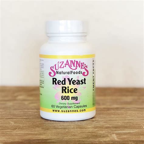 Suzanne’s Natural Foods Red Yeast Rice Suzanne S Natural Foods