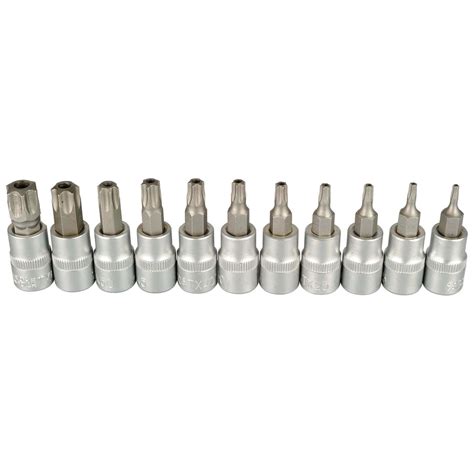 Torx Bit N Sse Set Steckschl Ssel Nuss Satz Innen Aussen E E