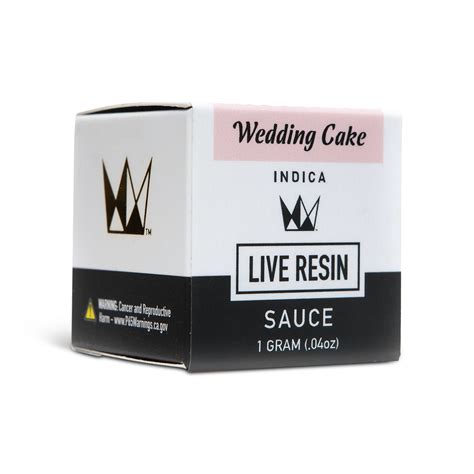 Wedding Cake Live Resin Sauce 1g West Coast Cure Proper