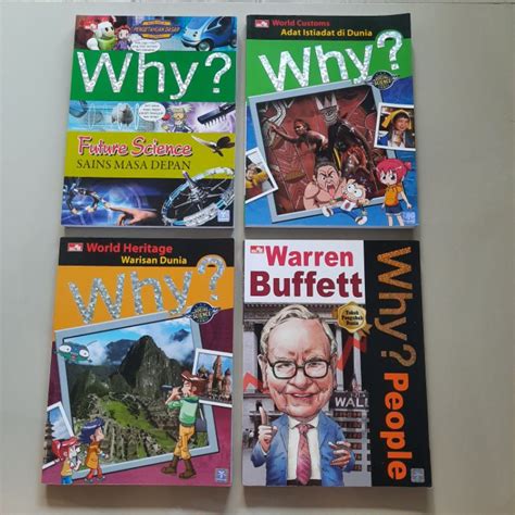 Jual Ori Preloved Buku Why Seri Sains Masa Depan Warren