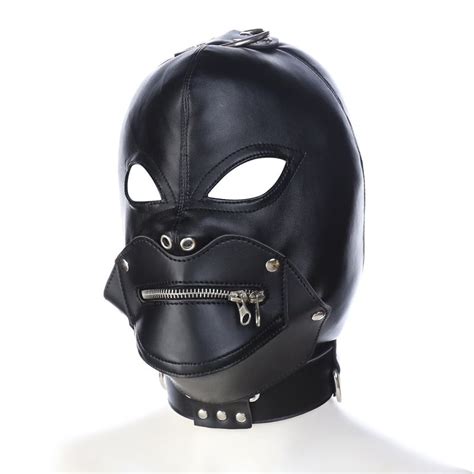 Bondage Device Halloween Cosplay Accessories Demons Open Eye Mask