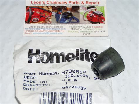 Nos Homelite 540 8800 Dm 54 Mp 88 Chainsaw And Cut Off Saw Vibration