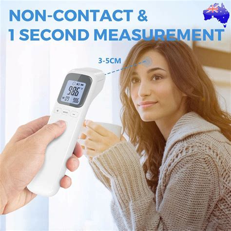 Non Contact Ir Infrared Lcd Digital Thermometer Forehead Body Temperat Ecanbusiness