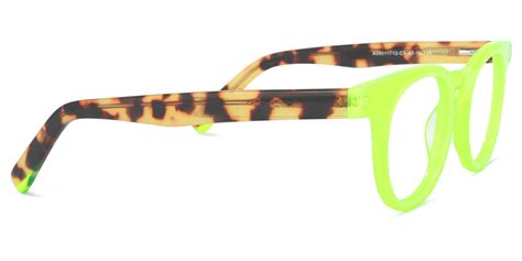 Round Yellow Eyeglasses