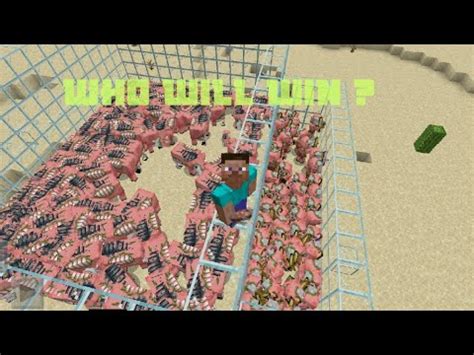 Zoglin Vs Zombified Piglin(MINECRAFT) - YouTube