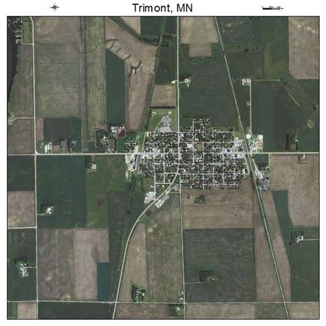 Aerial Photography Map of Trimont, MN Minnesota