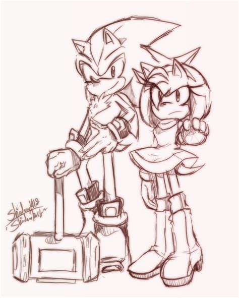 Shadamy Body Swap By Shadow On Deviantart Shadow And Amy Shadamy