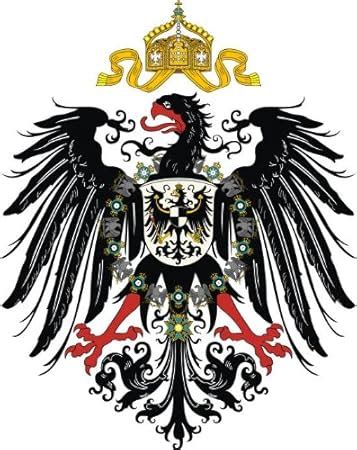 8 4 X 8 4 Cm Autoaufkleber Deutscher Kaiser Adler Deutsches Reich