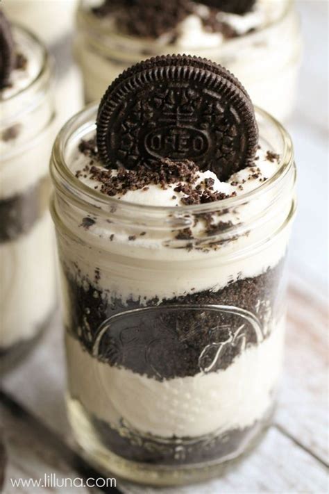 Dirt Cake Parfaits Recipe Mason Jar Desserts Dirt Cake Oreo Dirt Cake