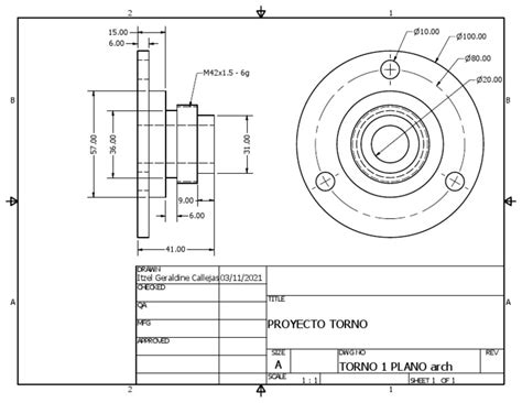 Plano Torno Pdf