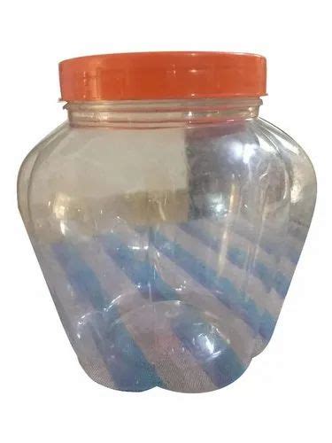 Transparent Ml Flower Shape Pet Jar At Rs Piece In Varanasi