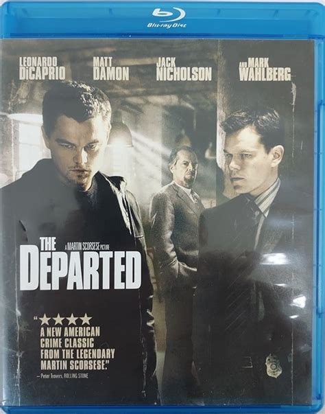 The Departed Blu Ray Martin Scorsese Leonardo