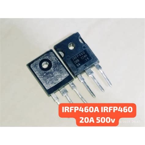 Jual Cabutan Irfp460 Irfp 460 Irf460 500v 20a Mosfet Smps Transistor Ori Asli Shopee Indonesia