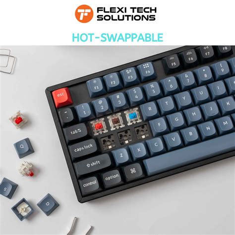 KEYCHRON K8 Pro Hot Swap RGB Barebone Mechanical Keyboard Black TKL