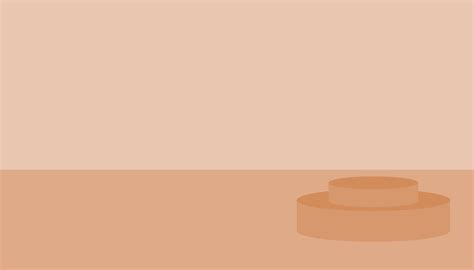 minimalist neutral background  pedestal design  vector art