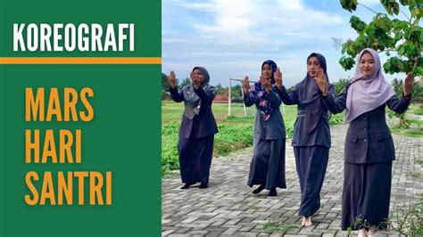 TARI SANTRI Mars Hari Santri Nasional 2021 YouTube