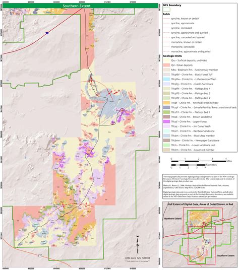 Petrified Forest Maps Just Free Maps Period