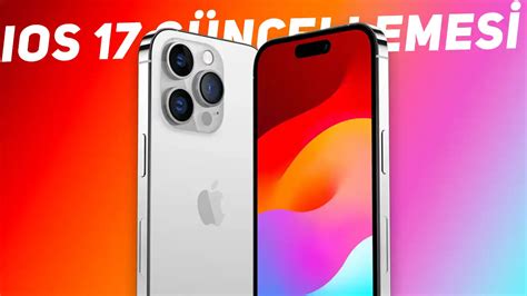 iOS 17 Güncellemesi Alacak iPhone Modelleri TeknoDiot