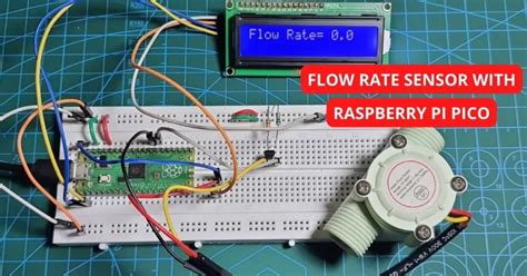 Raspberry Pi Pico With Flow Sensor Micropython Example