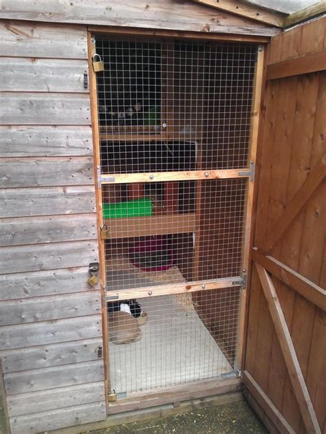 How Did You Attach A Mesh Door To Your Sheds Page 2 Rabbits United