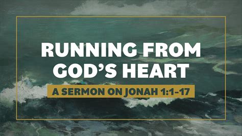 Jonah A Sermon About Running From God