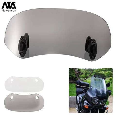 En oferta Alerón para motocicleta extensión de parabrisas deflector