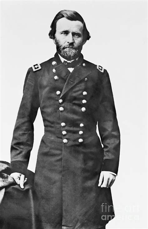 Ulysses S Grant In Uniform By Bettmann