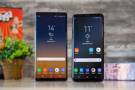 Samsung Galaxy S9 Vs Galaxy Note 8 Phonearena