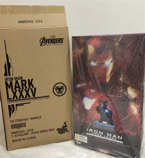 Hottoys Avengers Endgame Mms D Iron Man Mark Lxxxv Mk Battle