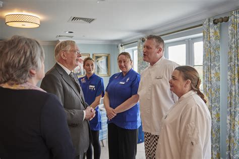 Hrh The Duke Of Gloucester Officially Opens Osjct Wellford Gardens Osjct