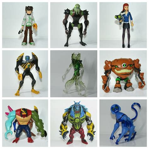 Ben Action Figures Ben Gwen Tennyon Vilgax Ultimate Alien Omniverse