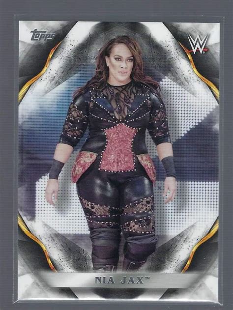 2019 Topps Wwe Undisputed 50 Nia Jax Wrestling Trading