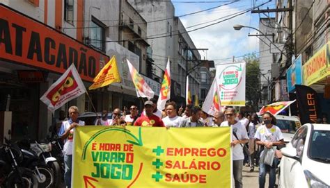 SINDICATO DOS COMERCIÁRIOS OCUPA AS RUAS DE ITABUNA EM LANÇAMENTO DA