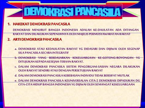 Ppt Demokrasi Pancasila Powerpoint Presentation Free Download Id