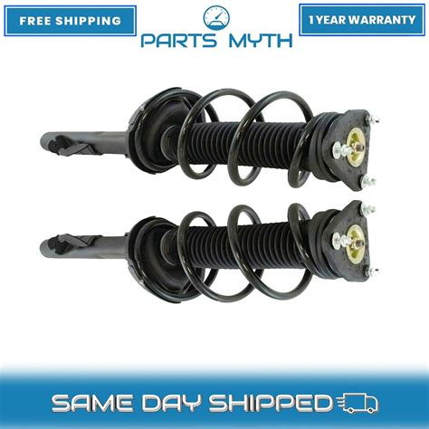 New Front Loaded Quick Complete Strut Spring Assembly Set 2pc For 2013