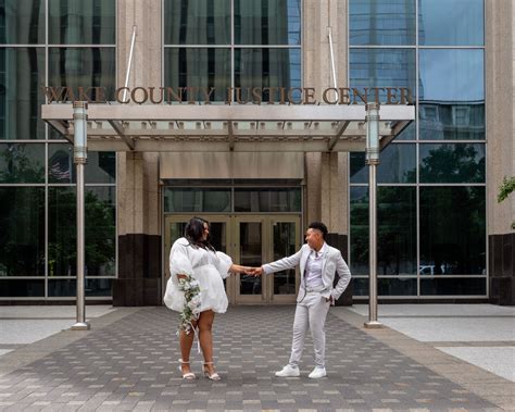 Energetic Wake County Courthouse Wedding | Downtown Raleigh, NC