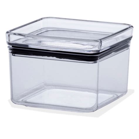 Pote Herm Tico Lumini Cuadrado Cc Transparente Garage Impo