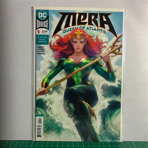 Komik Mera Queen Of Atlantis Cover Art Oleh Artgerm Stanley Lau