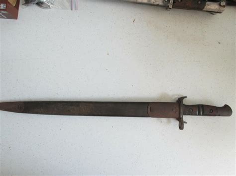 Remington Model Bayonet And Scabbard