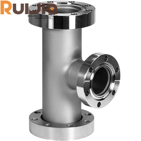 Conflat Flange Cf Tee Cf Standard Tees Fixed Stainless Steel