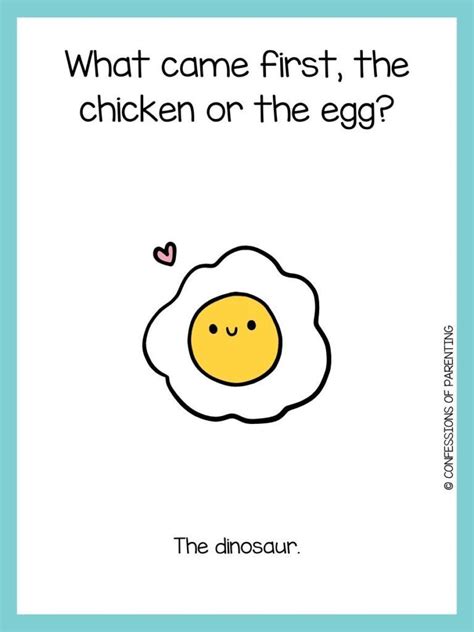 100 Best Egg Jokes That Will Crack You Up Free Joke Cards