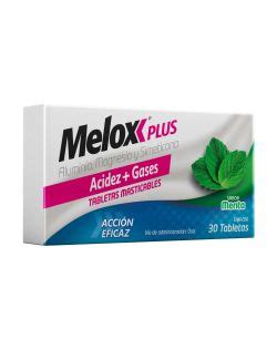 Precio Melox Plus 30 Tabletas Masticables Menta Farmalisto MX