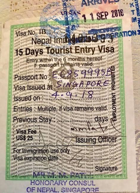 Nepal Visa Everything You Need To Know