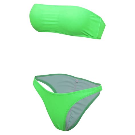 Lafata Neon Green Thong Micro Bikini Extreme Sexy Swimwear Swimsuit Buy Neon Bikini Micro