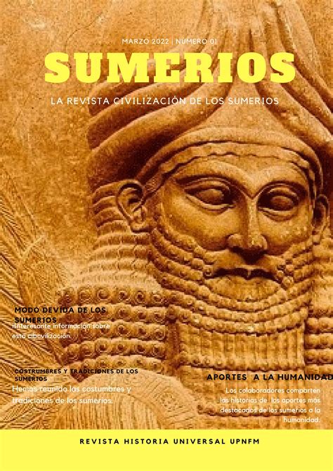 REVISTA SOBRE LA CIVILIZACIÓN DE LOS SUMERIOS by Janeth Bautista Issuu