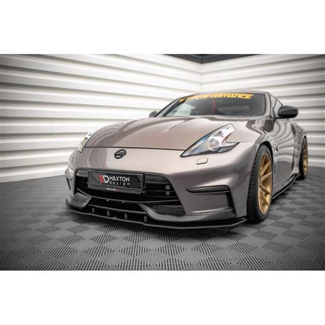 STREET PRO LAME DE PARE CHOCS AVANT NISSAN 370Z NISMO MAXTON DESIGN